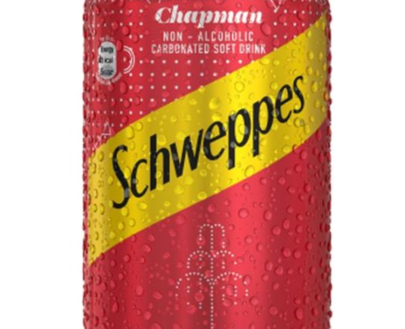 SCHWEPPES CHAPMAN 33CL CAN ₦499.99