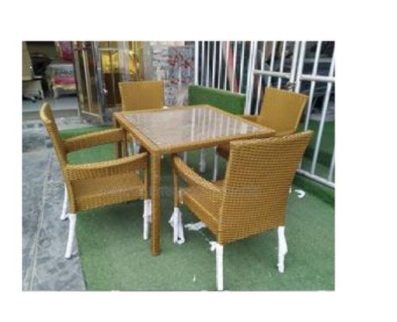 RATTAN OUTDOOR OUTDOOR TABLE AND CHAIRS SET ₦ 152,000