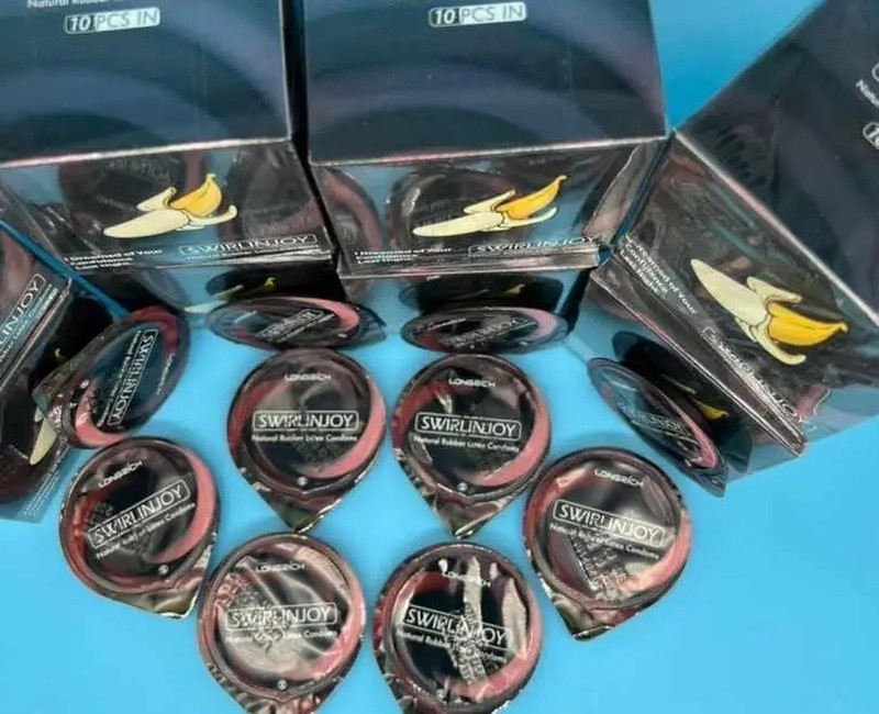 LONGRICH SWIRLINJOY LATEX CONDOMS ₦6,800.00