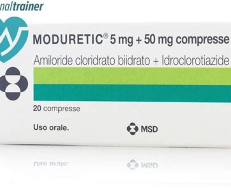 MODURETIC 5MG + 50MG X 20 ₦7,385.00