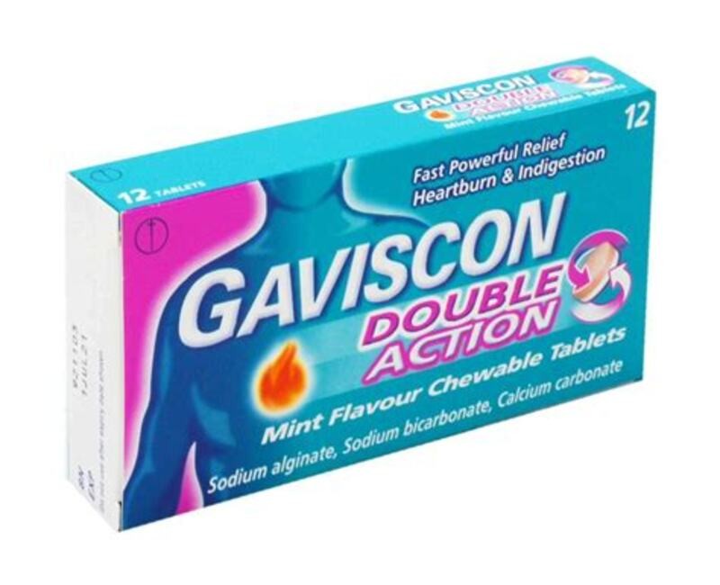 GAVISCON DOUBLE ACTION X12 TAB ₦9,900.00