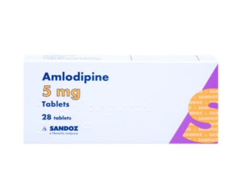AMLODIPINE 5MG TAB X28 ₦1,210.00
