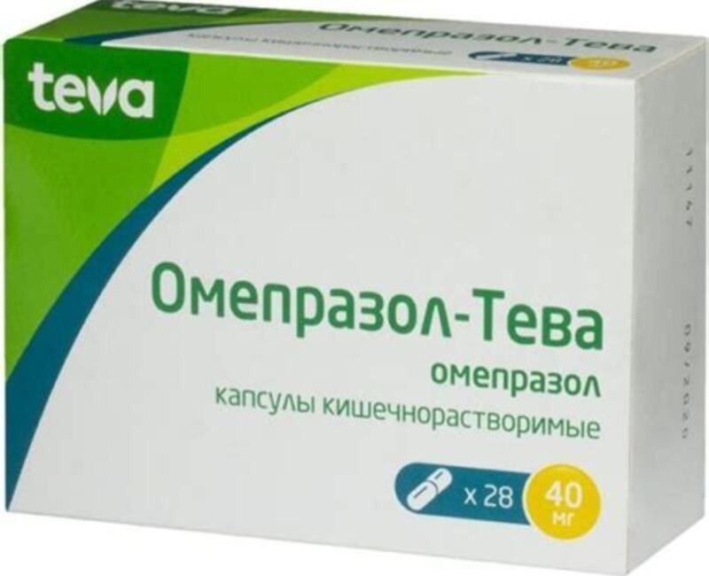 OMEPRAZOLE 40MG TEVA X 28CAP ₦4,840.00