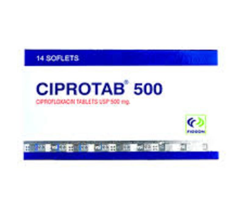 CIPROTAB 500MG X 10 ₦3,210.00