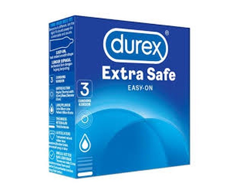 Durex Extra Safe 3's
