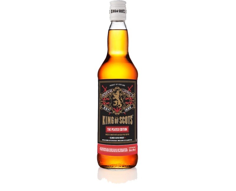 King of Scots Peated Blended Scotch Whisky 700mlx12