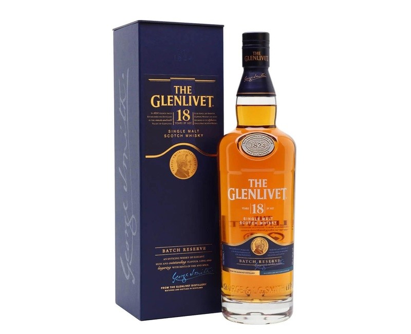 the Glenlivet Whisky 18Years 70cl x 6