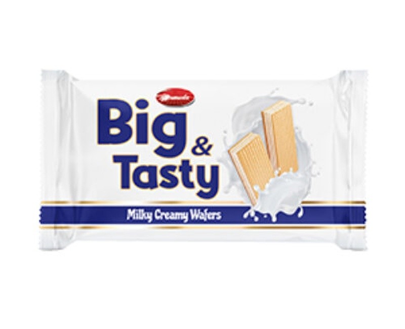 Big & Tasty Chocolate Creamy Wafer With Hazelnut x72